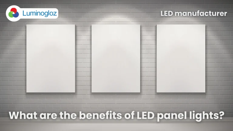 LED panel light from Luminogloz, trusted LED lights manufacturer in India